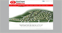 Desktop Screenshot of guzelinsaat.com.tr